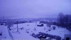 Pohled na jih, hrad Trosky