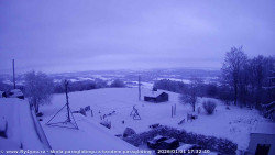 Pohled na jih, hrad Trosky