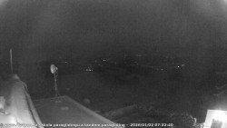 Pohled na jih, hrad Trosky