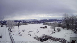 Pohled na jih, hrad Trosky