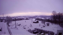 Pohled na jih, hrad Trosky