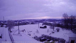 Pohled na jih, hrad Trosky