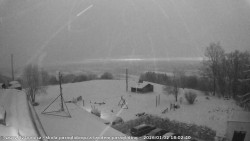 Pohled na jih, hrad Trosky