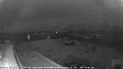 Pohled na jih, hrad Trosky