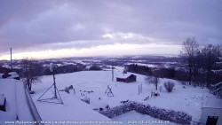 Pohled na jih, hrad Trosky