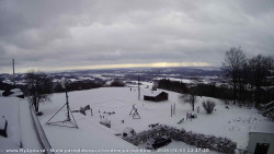 Pohled na jih, hrad Trosky