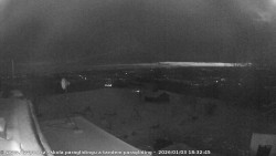 Pohled na jih, hrad Trosky