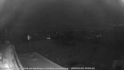 Pohled na jih, hrad Trosky