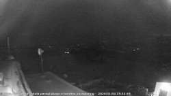 Pohled na jih, hrad Trosky