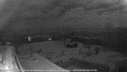 Pohled na jih, hrad Trosky