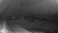 Pohled na jih, hrad Trosky