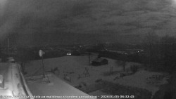 Pohled na jih, hrad Trosky