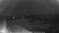 Pohled na jih, hrad Trosky