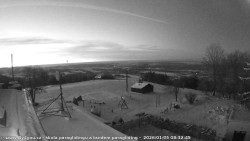 Pohled na jih, hrad Trosky