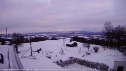 Pohled na jih, hrad Trosky