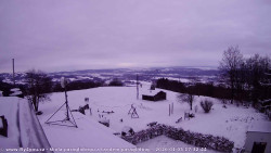 Pohled na jih, hrad Trosky