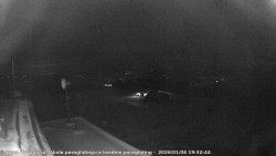 Pohled na jih, hrad Trosky