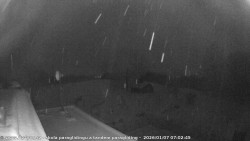 Pohled na jih, hrad Trosky