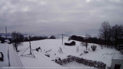 Pohled na jih, hrad Trosky