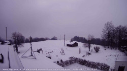 Pohled na jih, hrad Trosky