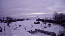 Pohled na jih, hrad Trosky