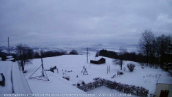 Pohled na jih, hrad Trosky