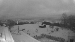 Pohled na jih, hrad Trosky