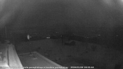 Pohled na jih, hrad Trosky