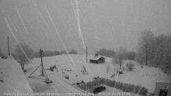 Pohled na jih, hrad Trosky