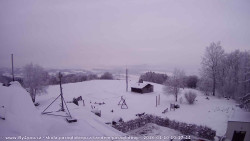 Pohled na jih, hrad Trosky