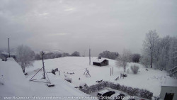 Pohled na jih, hrad Trosky