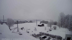 Pohled na jih, hrad Trosky