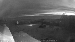 Pohled na jih, hrad Trosky