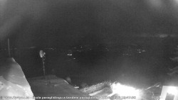 Pohled na jih, hrad Trosky