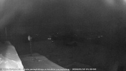 Pohled na jih, hrad Trosky