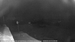 Pohled na jih, hrad Trosky