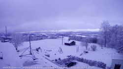 Pohled na jih, hrad Trosky