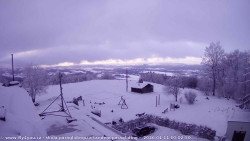 Pohled na jih, hrad Trosky