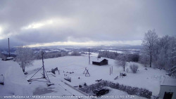 Pohled na jih, hrad Trosky