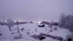 Pohled na jih, hrad Trosky