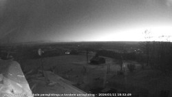 Pohled na jih, hrad Trosky