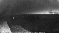 Pohled na jih, hrad Trosky