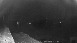 Pohled na jih, hrad Trosky