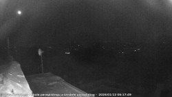 Pohled na jih, hrad Trosky