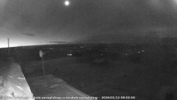 Pohled na jih, hrad Trosky