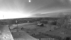 Pohled na jih, hrad Trosky