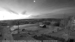 Pohled na jih, hrad Trosky