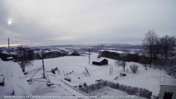 Pohled na jih, hrad Trosky