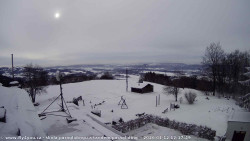 Pohled na jih, hrad Trosky