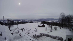 Pohled na jih, hrad Trosky